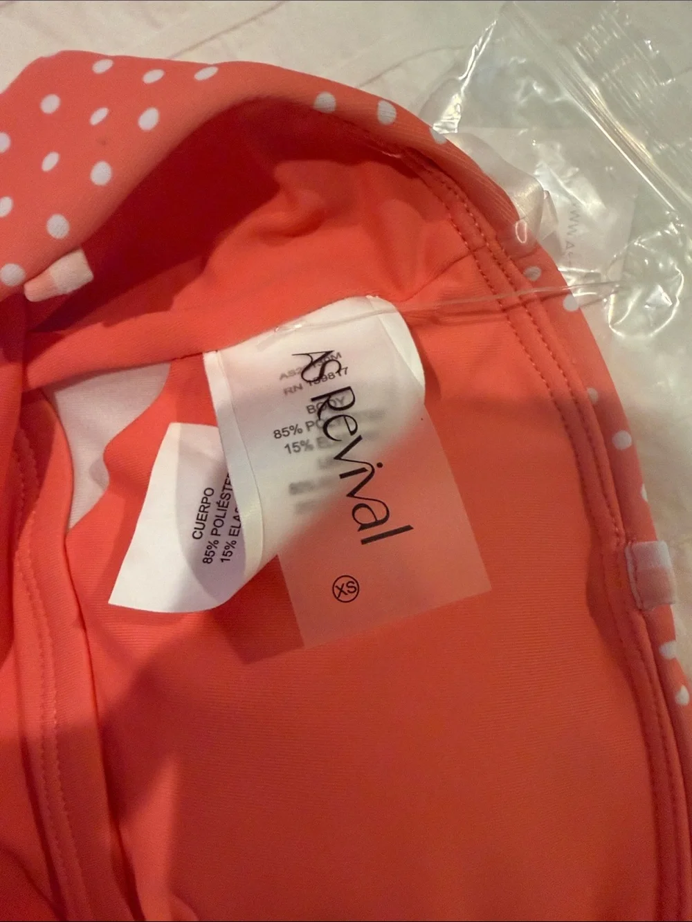 Altar’s State As Revival polka dot ruffle onepice swimsuit  size XS